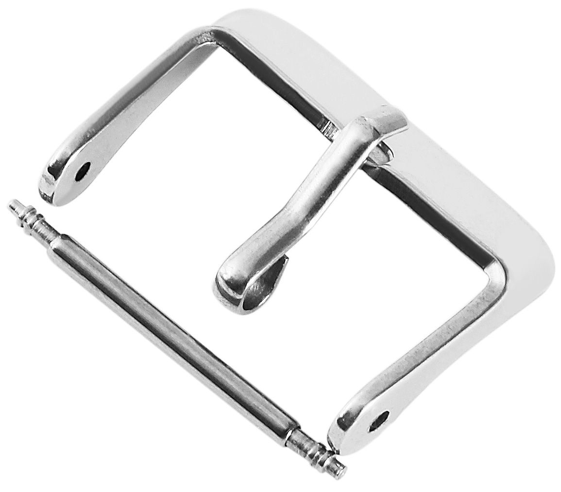 Roestvrijstalen gesp, ronde pin,