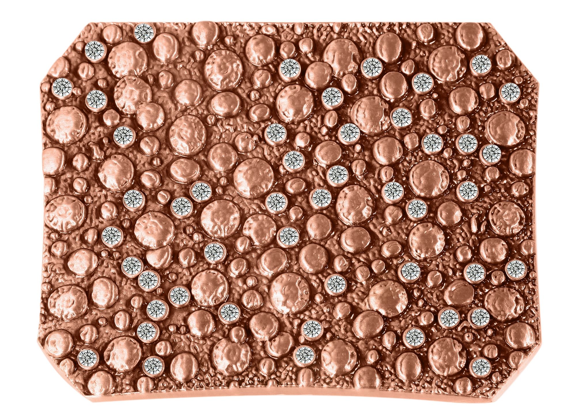 Verwisselbare gesp voor riem, bronskleurig