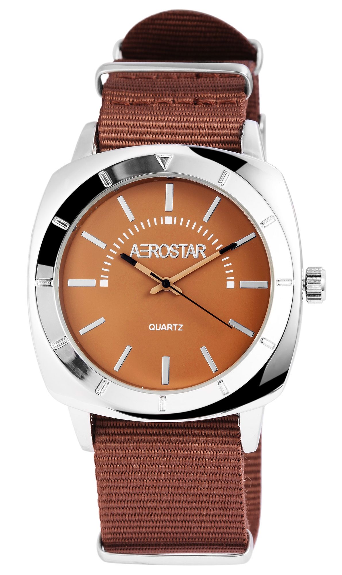 Aerostar herenhorloge met stoffen band