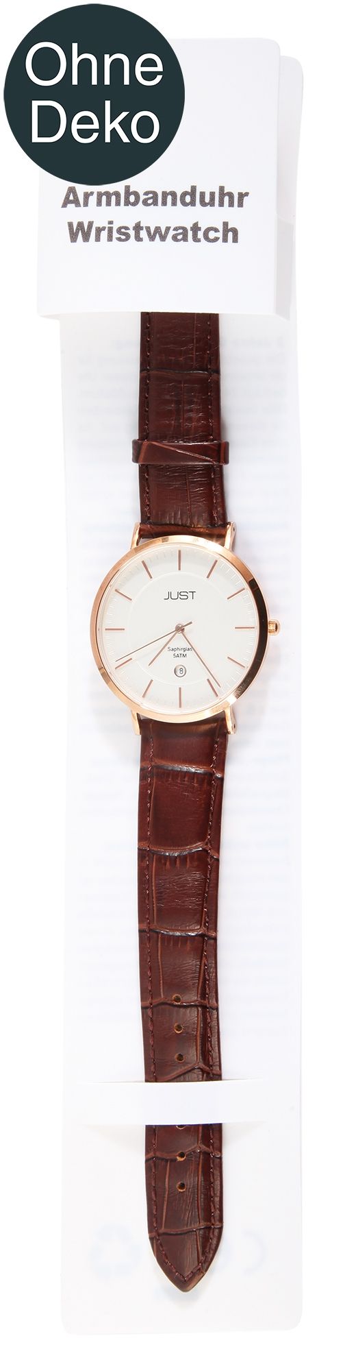 Klokkaart in wit, Duitse beschrijving