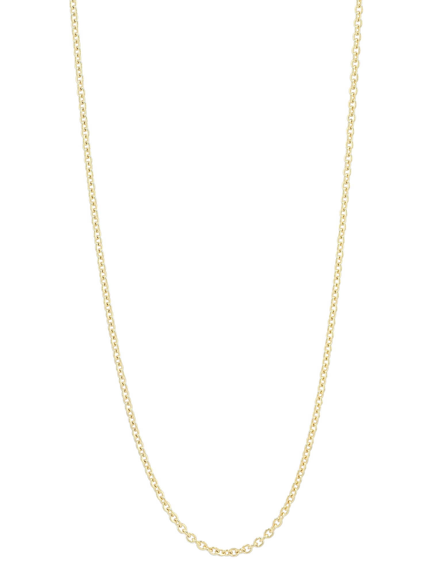 333/- Gold "Lennet" Ankerkette, rund, 8 Karat, Gelbgold, 50 cm / 1,2 mm