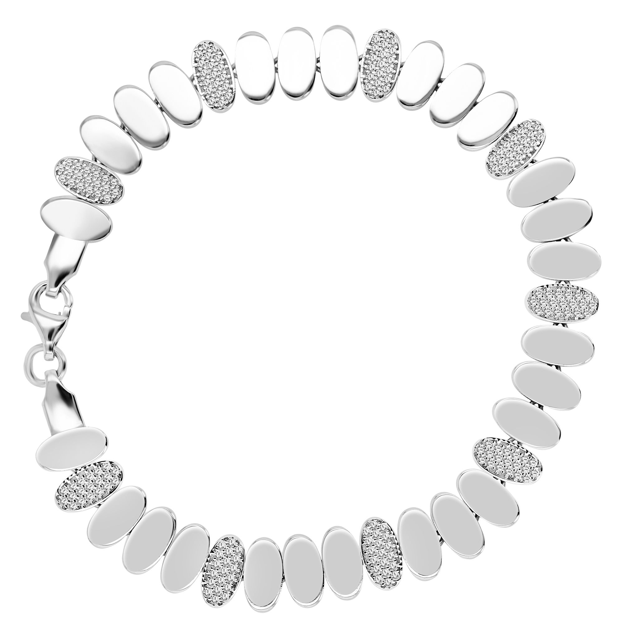 585/gOUDEN BRACELET, 14 kt, 19+1cm