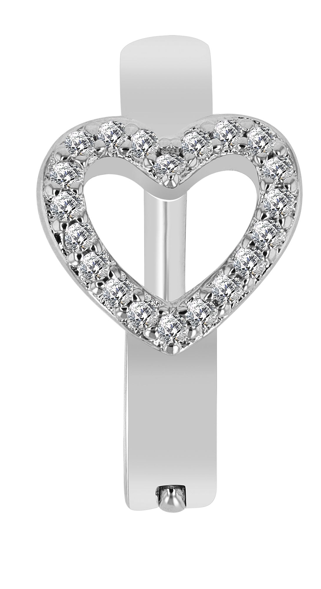 "Eevee" Edelstahl-Bronze Bauchnabelclicker, Stabstärke 1,5 mm / Länge 13 mm