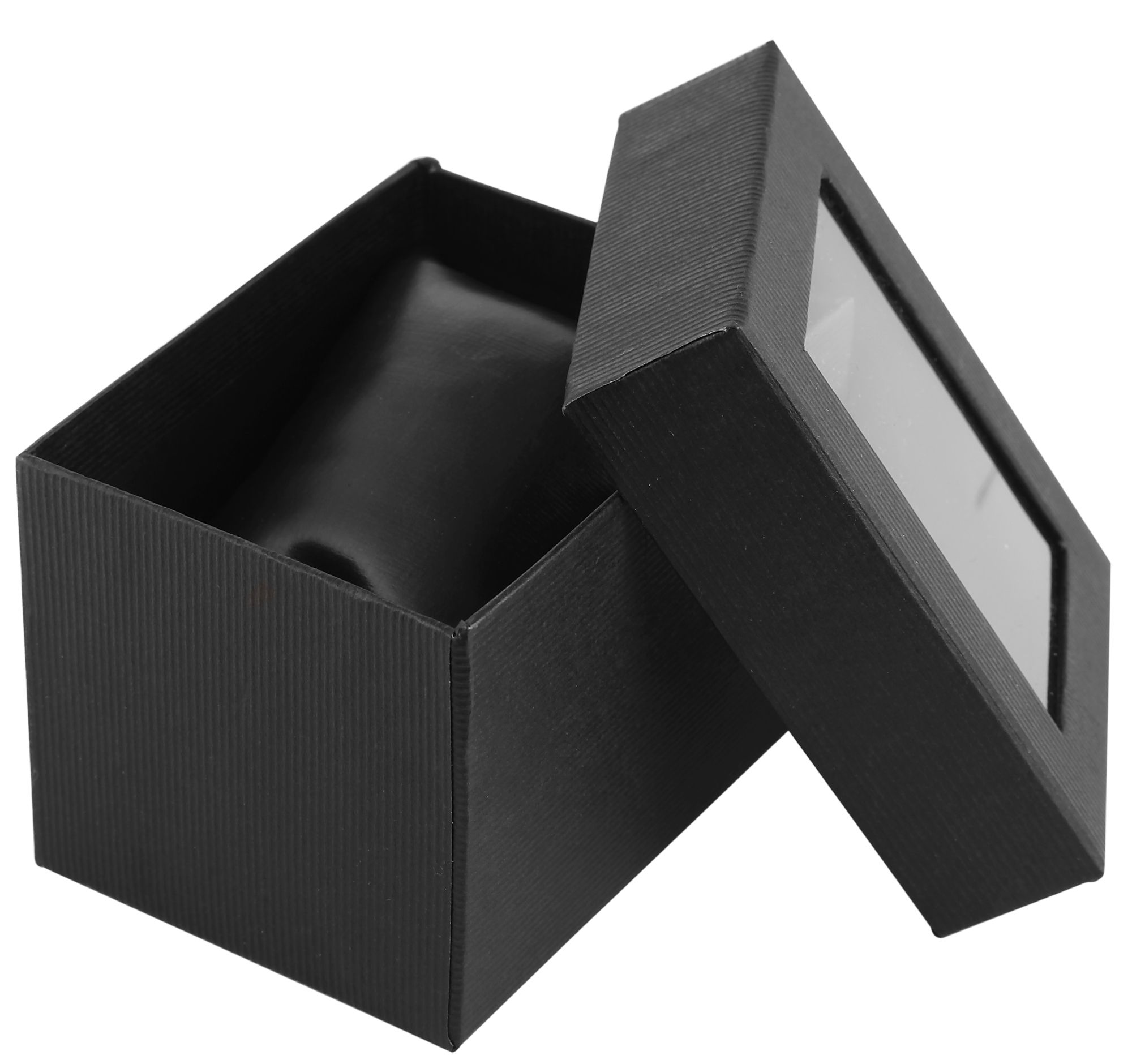 Geschenkbox für Uhren und Armbänder Sichtfenster, VE-12