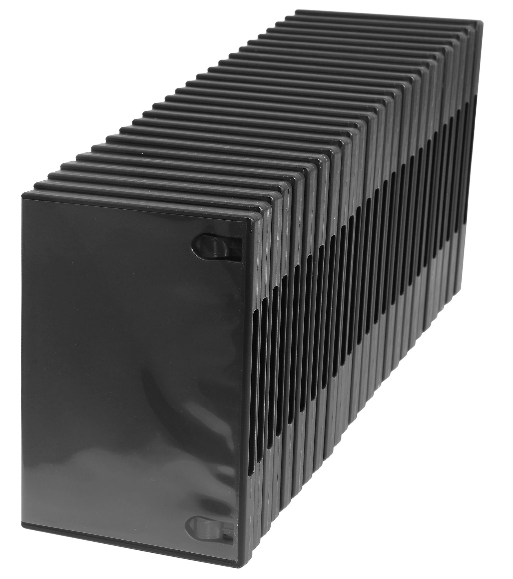 DVD Hüllen, VE25, schwarz
