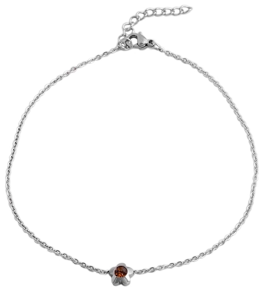 Accent enkelbandje "Bente" van roestvrij staal