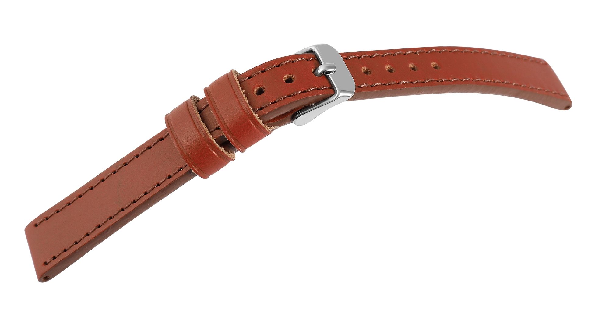 Echt leren band, superzacht, bruin