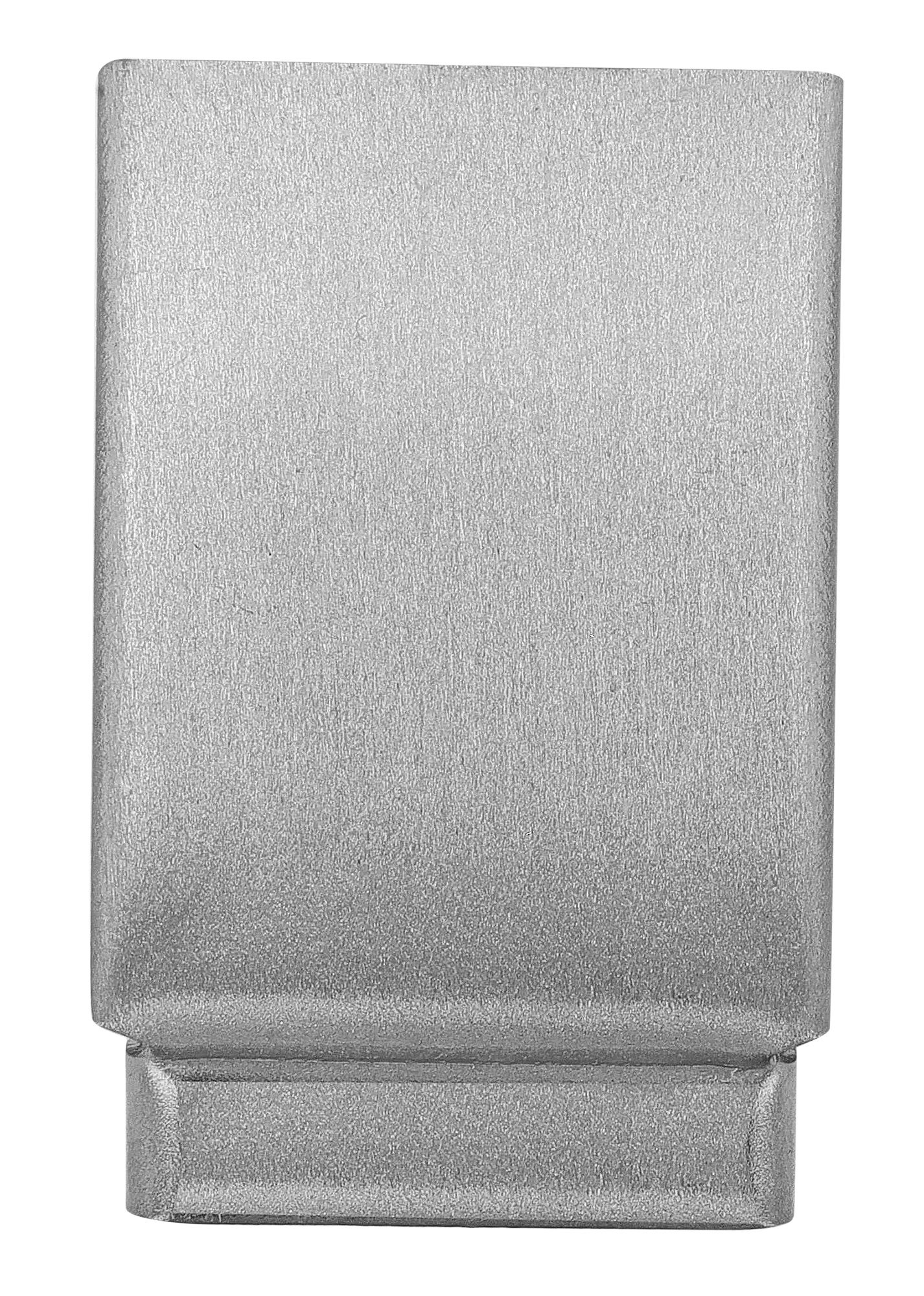 Verlengstuk voor horlogebanden met vouwsluiting, geborsteld metaal, maat 12 mm/ 6 stuks