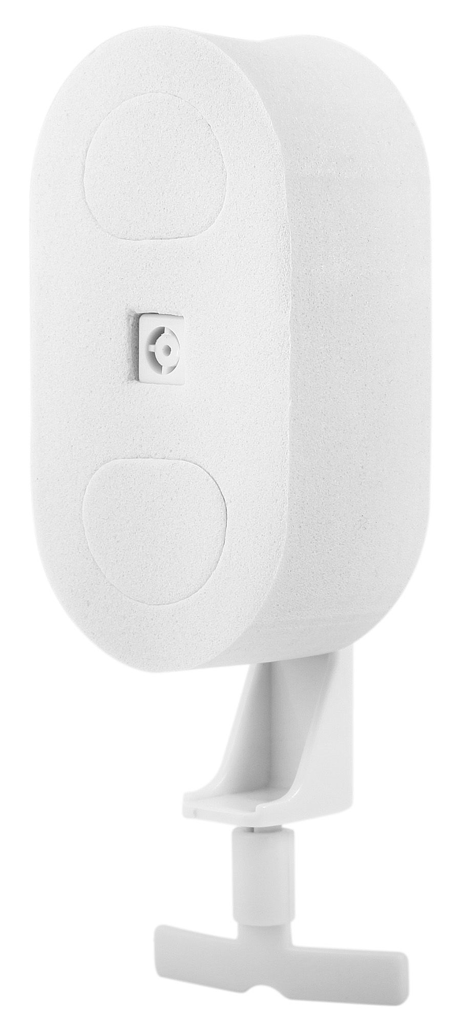 Uhrenständer/ Einzelaufsteller mit Fuß für Display-Präsentation, weiß