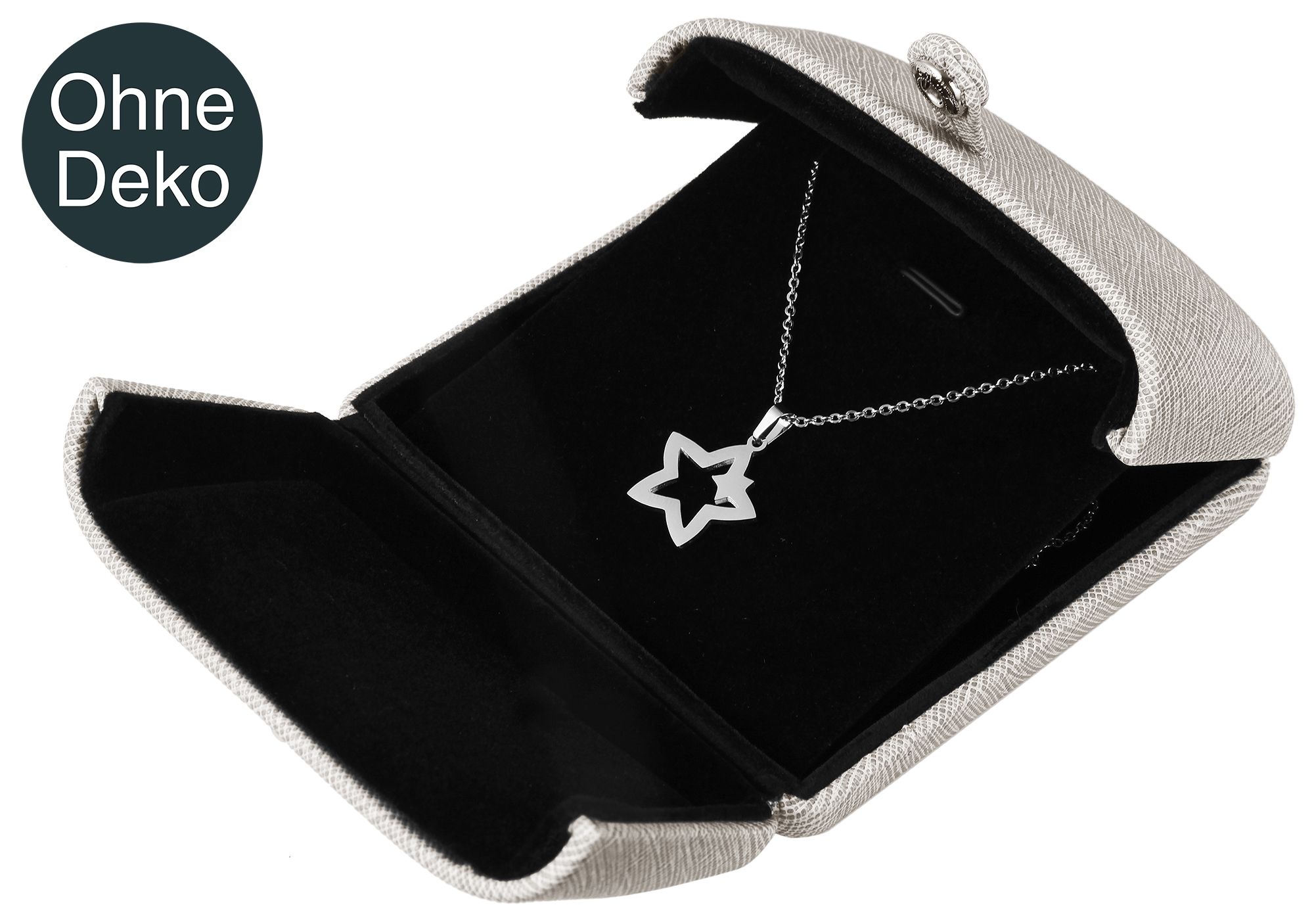 Juwelenverpakking, afmetingen: 10 x 10 x 3cm