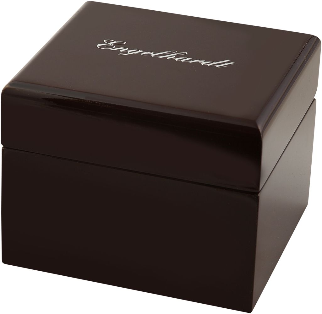 Engelhardt Uhrenbox aus 5fach-beschichtetem Holz