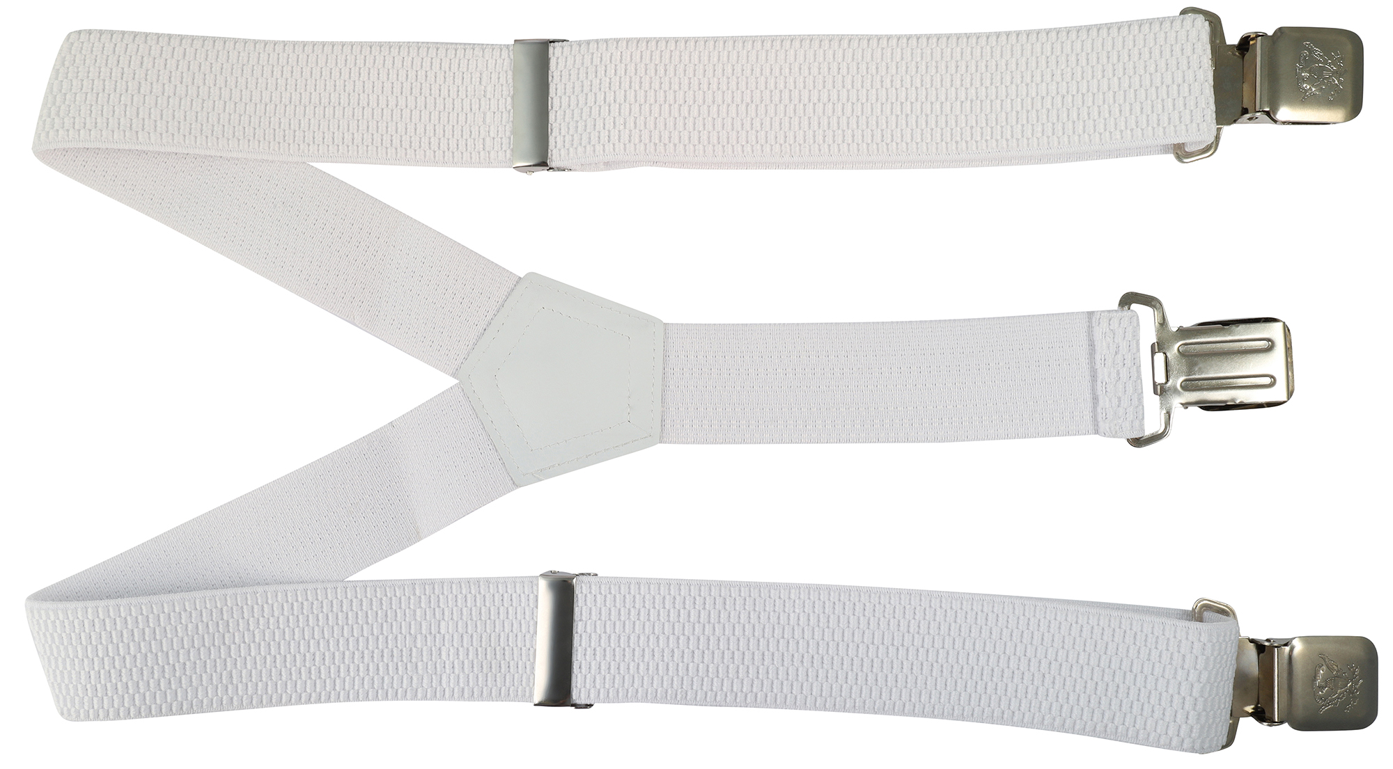 Bretels, 110 cm, elastisch, wit