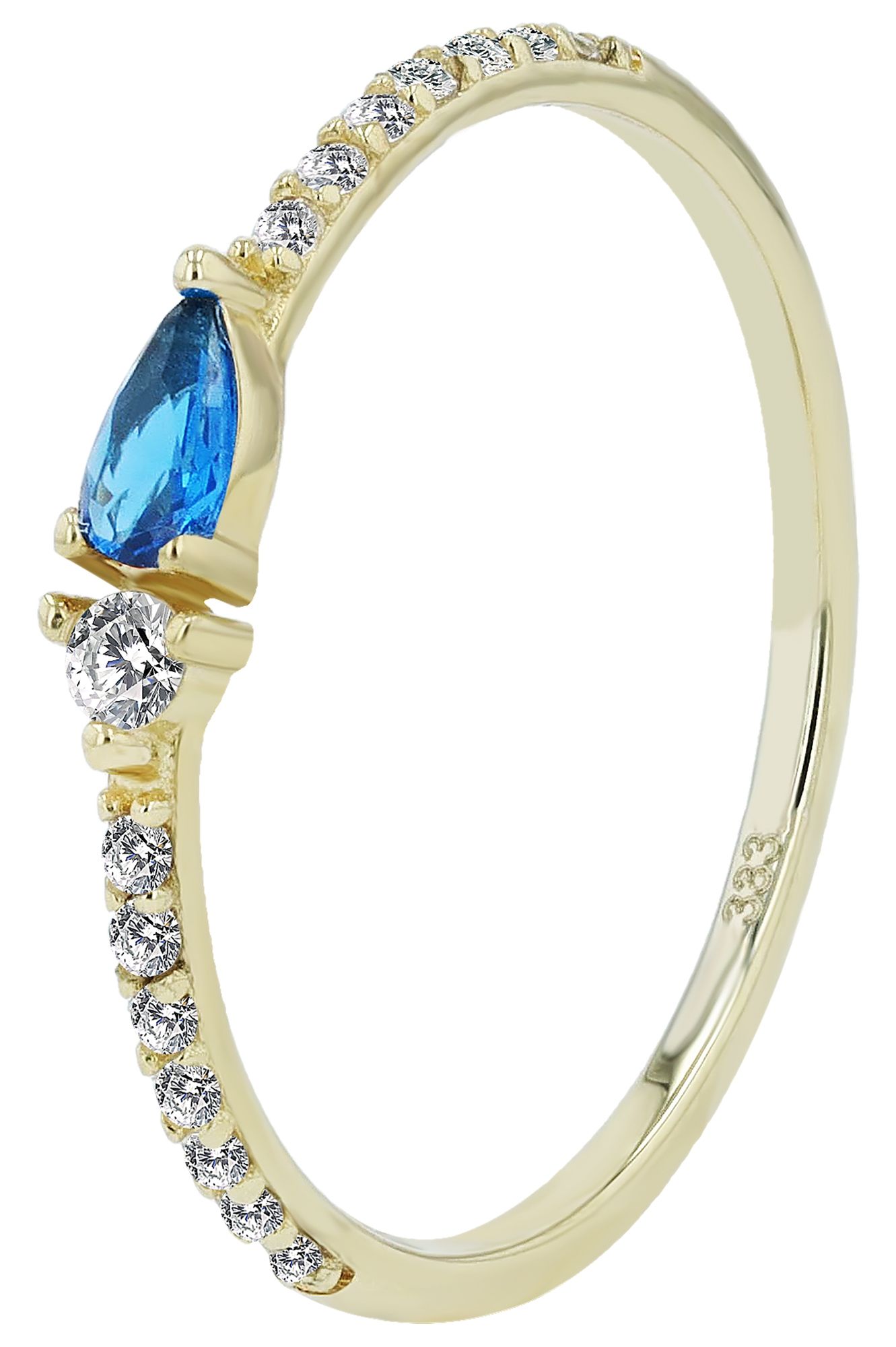 333/- Gold Ring "Makayla" mit Zirkonia, 8 Karat, Gr. 52