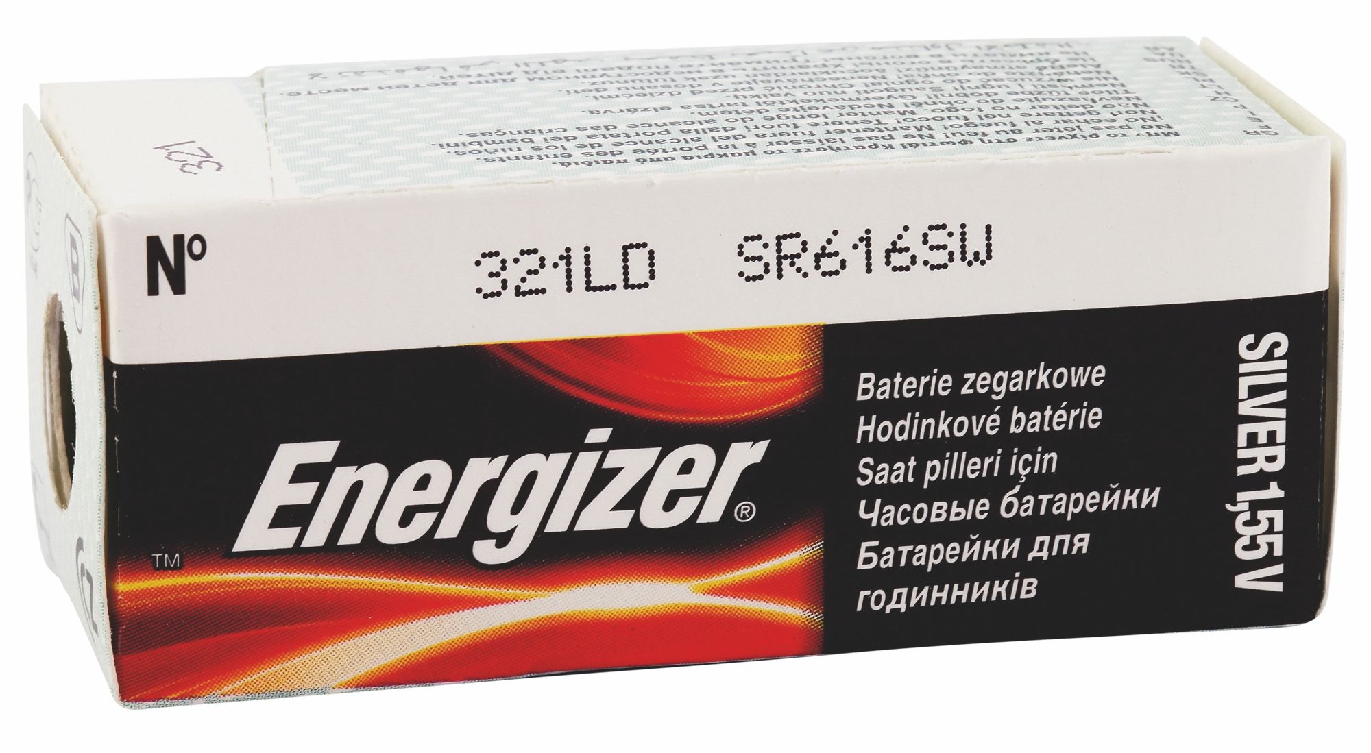 ENERGIZER Knopfzellen, 0% Quecksilber , Verpackungsinhalt 10 Stück, 321