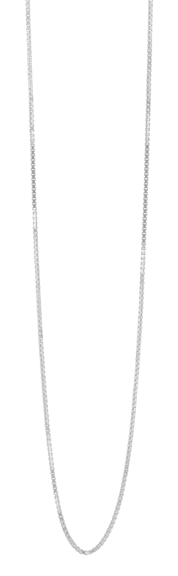 "Vane" 925/- echt zilver gerhodineerd, Venetiaanse ketting, 40 cm / 1 mm