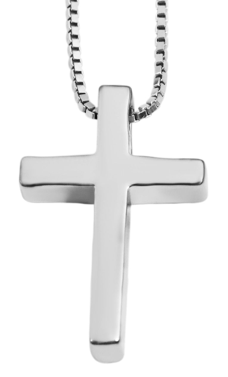 925 Silber Halskette,42+3cm, 925/rhodiniert, 2,2g