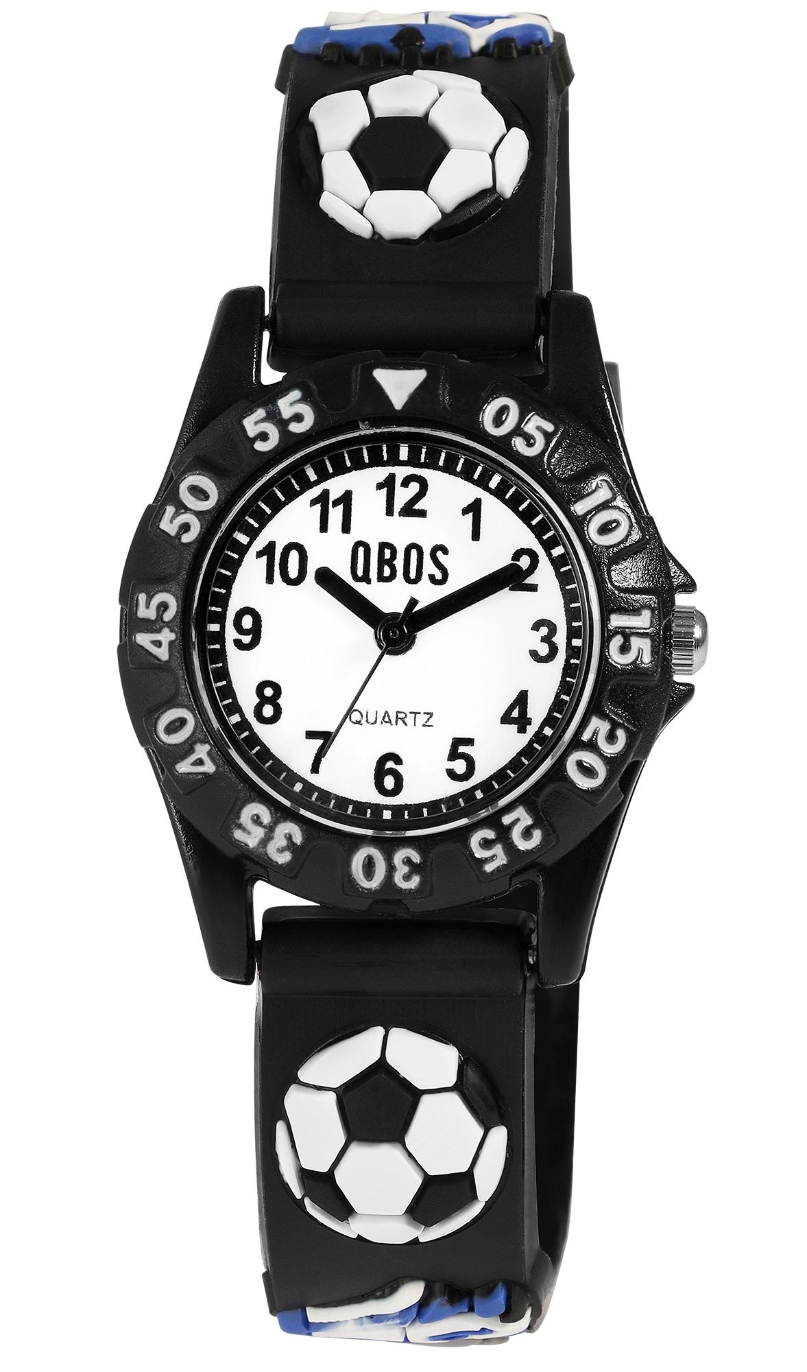 Qbos Kinderuhr mit Silikonband