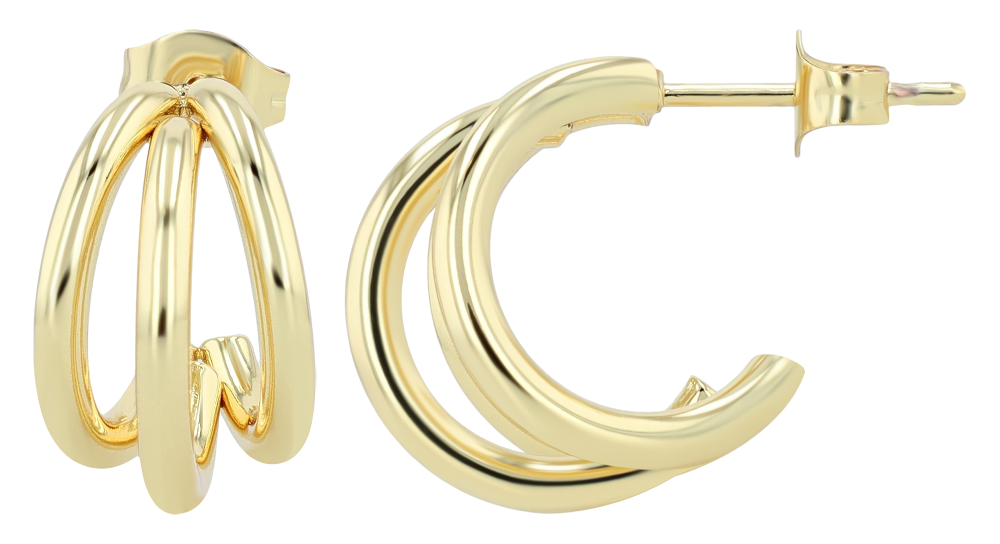 "Afia" Halbcreole im Triple Style, Edelstahl