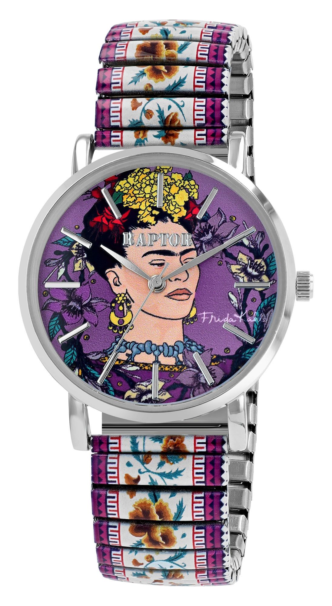 Raptor Damenarmbanduhr "Frida Kahlo Edition" mit Zugband