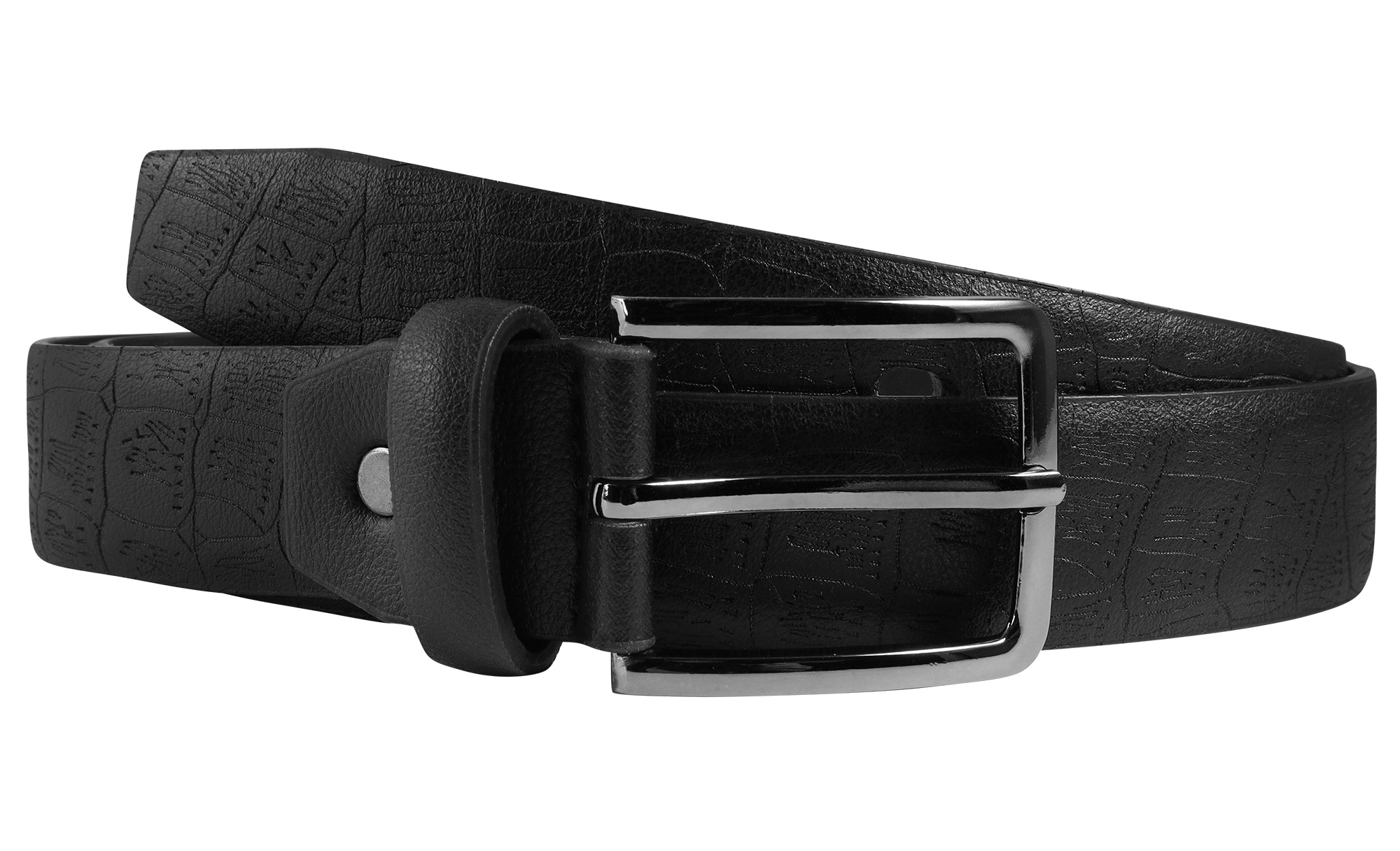 Gürtel aus Lederimitat, VE12, 1x Gr. 90 cm, 2x Gr. 100 cm, 3x 110 cm, 3x 120 cm, 3x 130 cm, schwarz