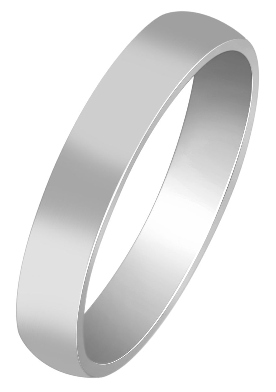 925/- echt zilveren partnerring "Menzie" voor heren, hoogglans gepolijst, gerhodineerd, maat 68