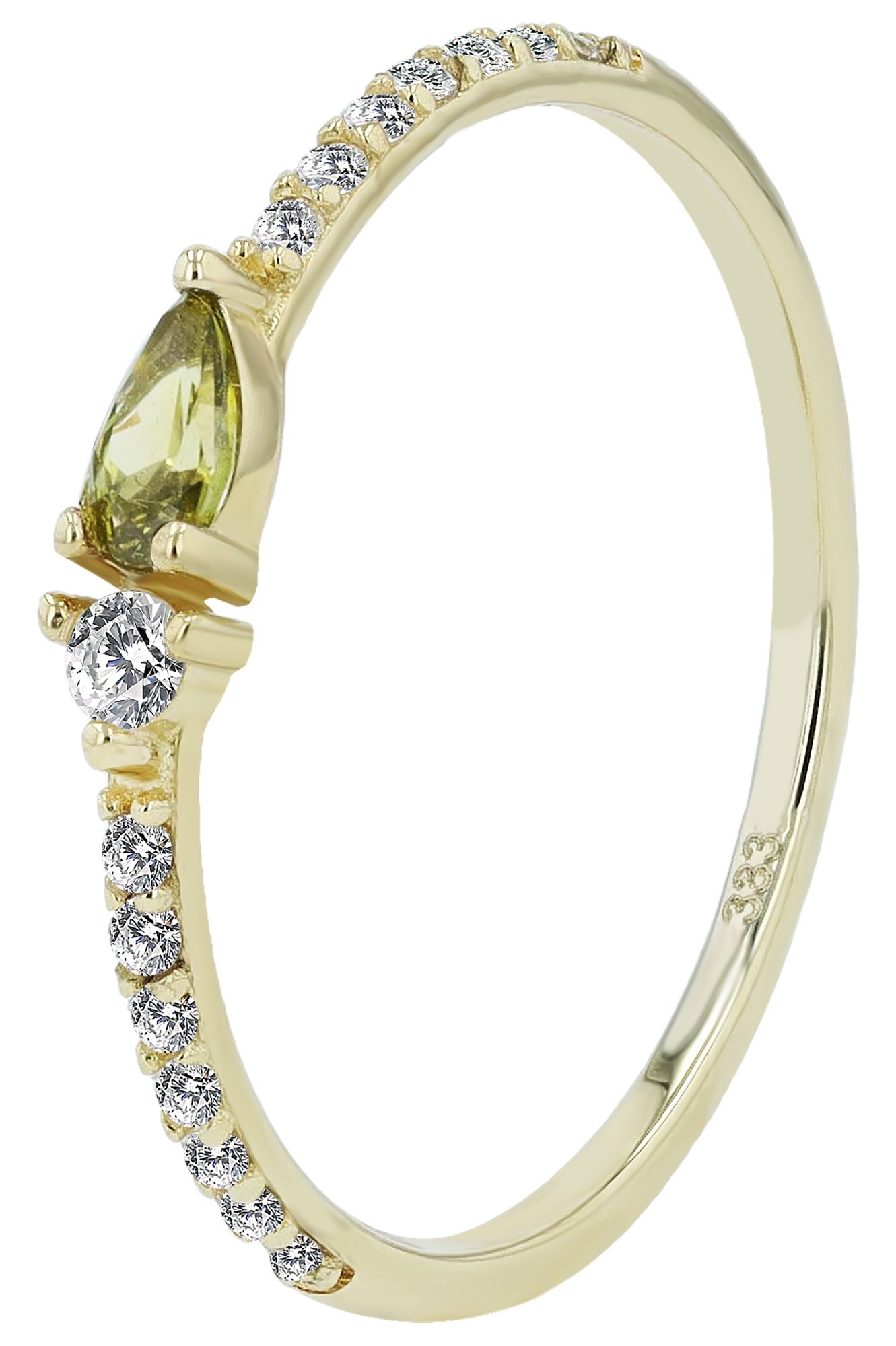 333/- Gold Ring "Brianna" mit Zirkonia, 8 Karat, Gr. 52