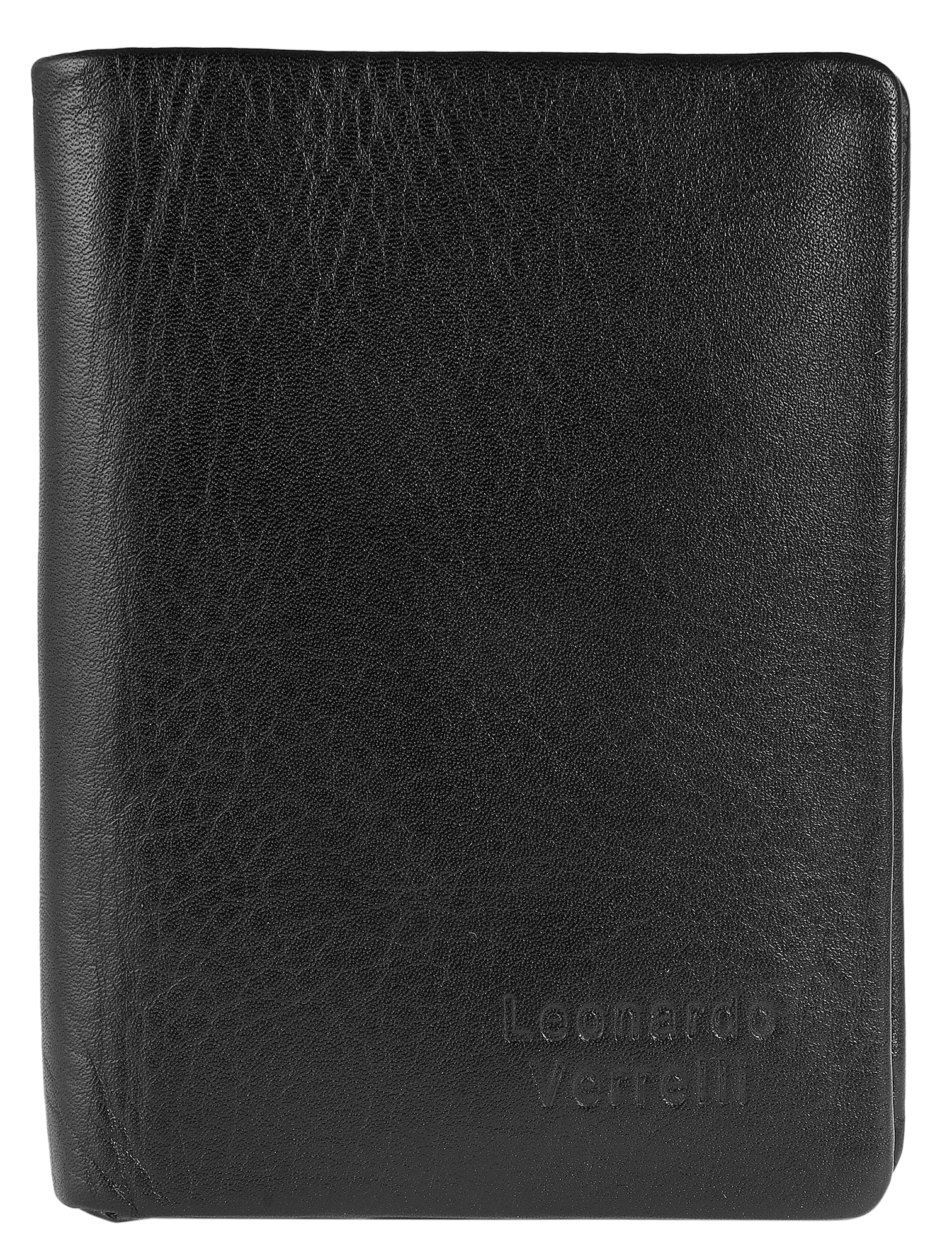 Leonardo Verrelli, Herren Nappaleder Geldbörse, Hochformat, RFID