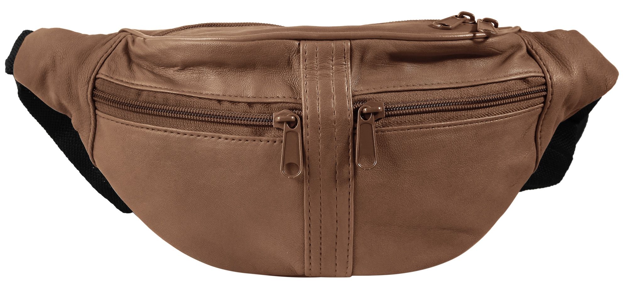 "Dahi Leonardo Verrelli heuptasje van echt leer, bruin