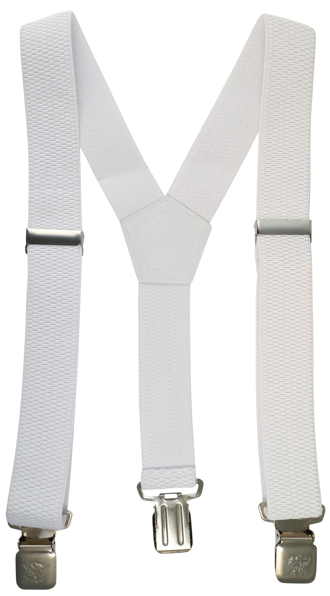 Hosenträger, 90 cm, elastisch, weiß