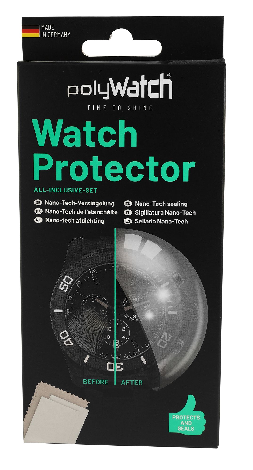 POLYWATCH Watch Nano-Tech afdichtmiddel voor horlogekristallen