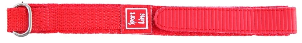 Klittenband horlogebandjes, rood, PU 12, 14 mm