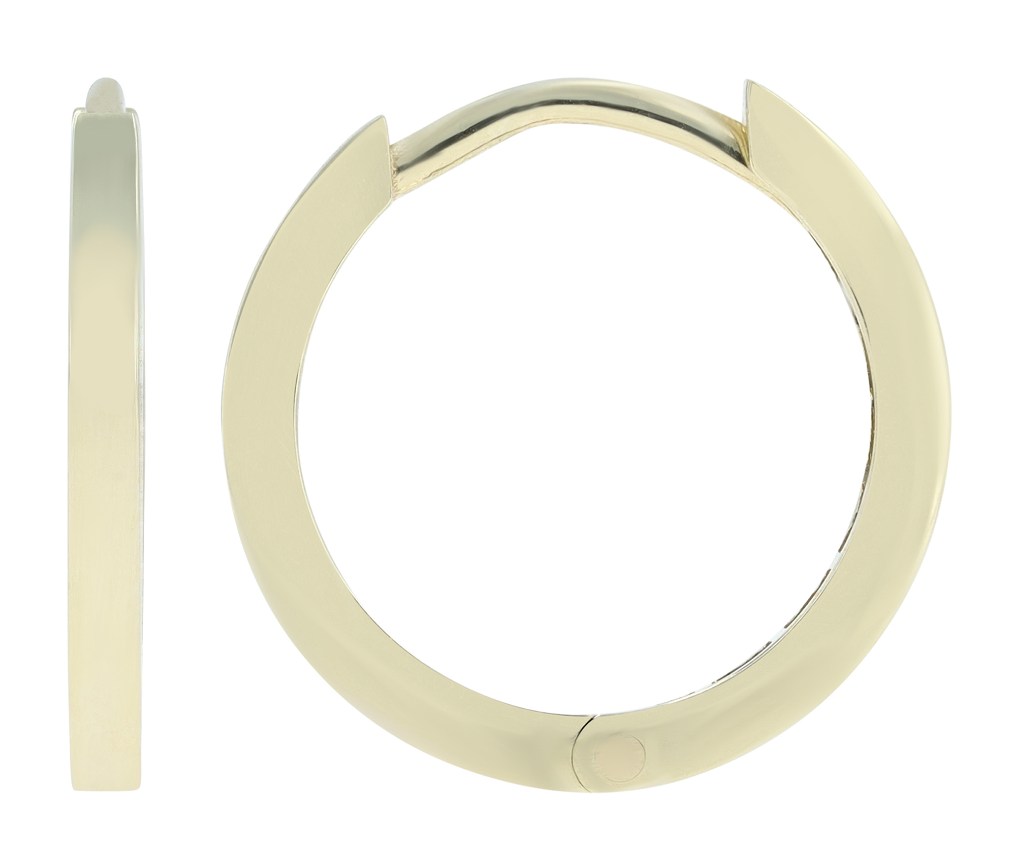 333/- Gold Creolen "Beyla" Ø 11,5 mm, 8 Karat, Gelbgold