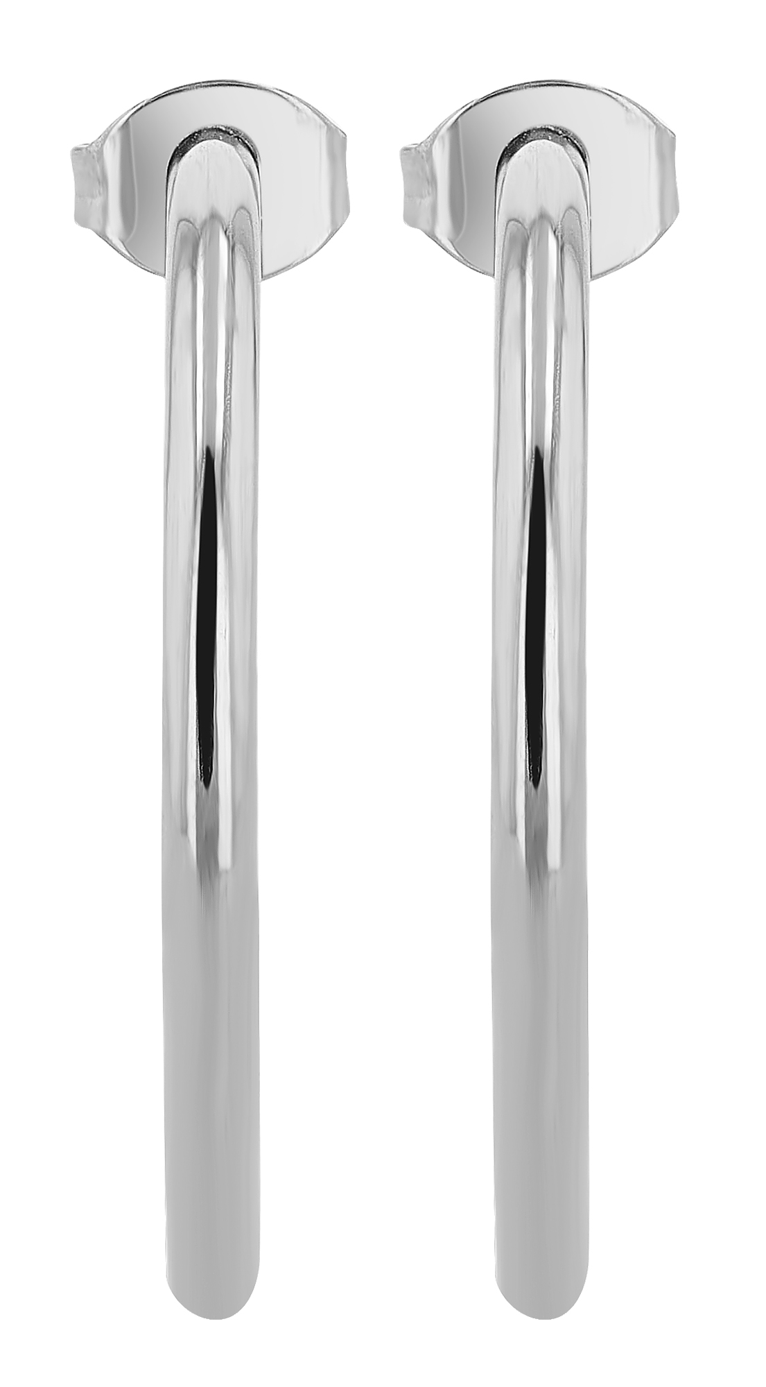 "Ariana", Titan Halbcreolen, titan, Ø 21 mm