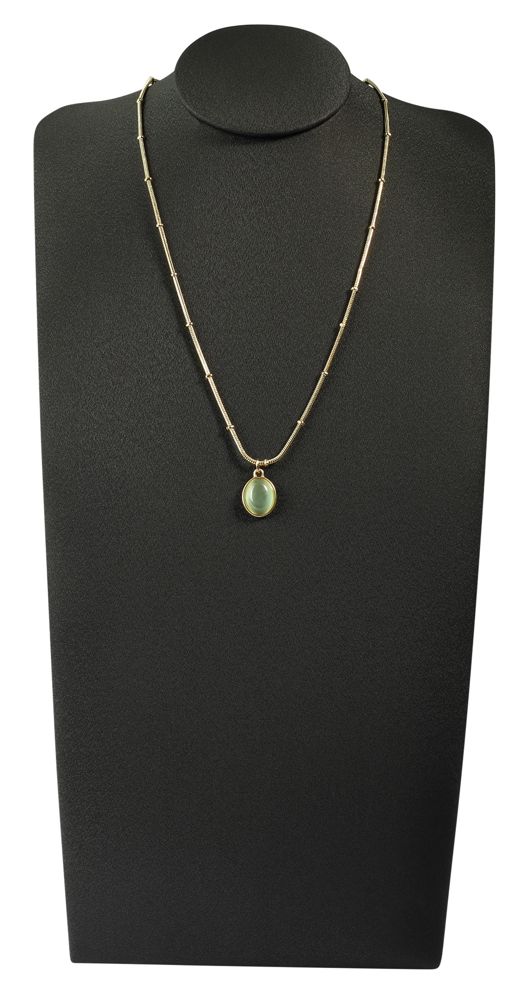 Schaufensterbüste, 2 Stück, Metall mit Textilüberzug, schwarz