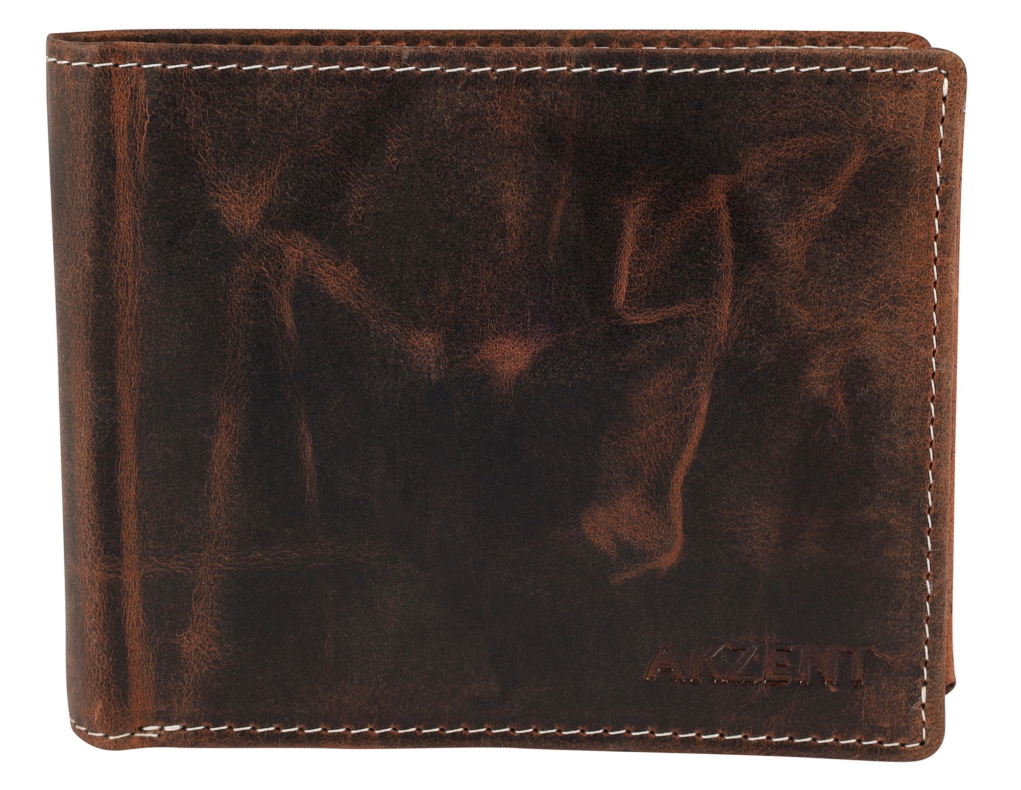 Akzent Unisex Synthetikleder Geldbörse, hellbraun