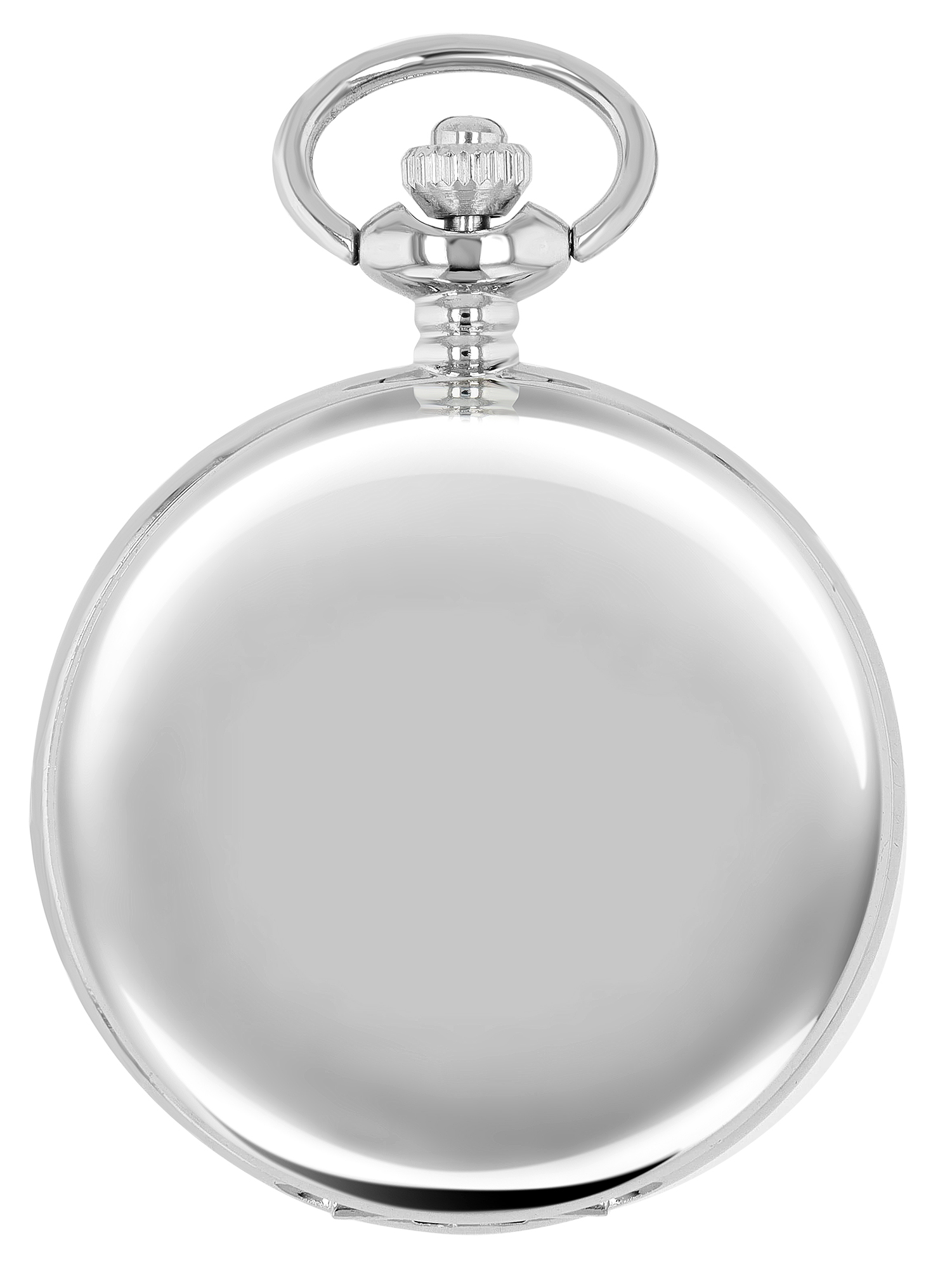 Excellanc Taschenuhr, Ø 47 mm, silberfarben