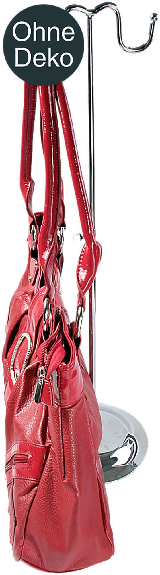 Taschenständer, höhenverstellbar, 40 - 75 x 14,5 x 17 cm