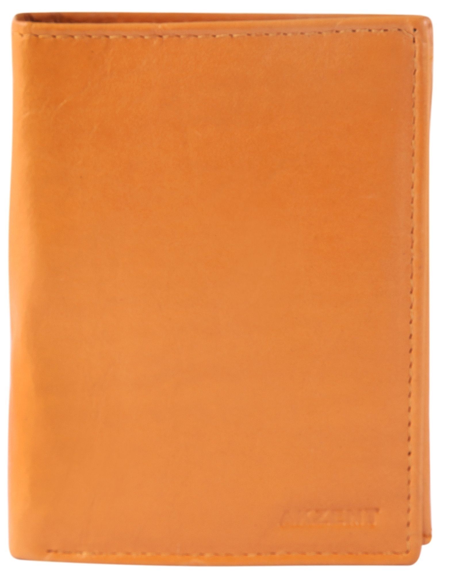 Accent herenportemonnee van echt leer. Formaat 9 x 12 cm.