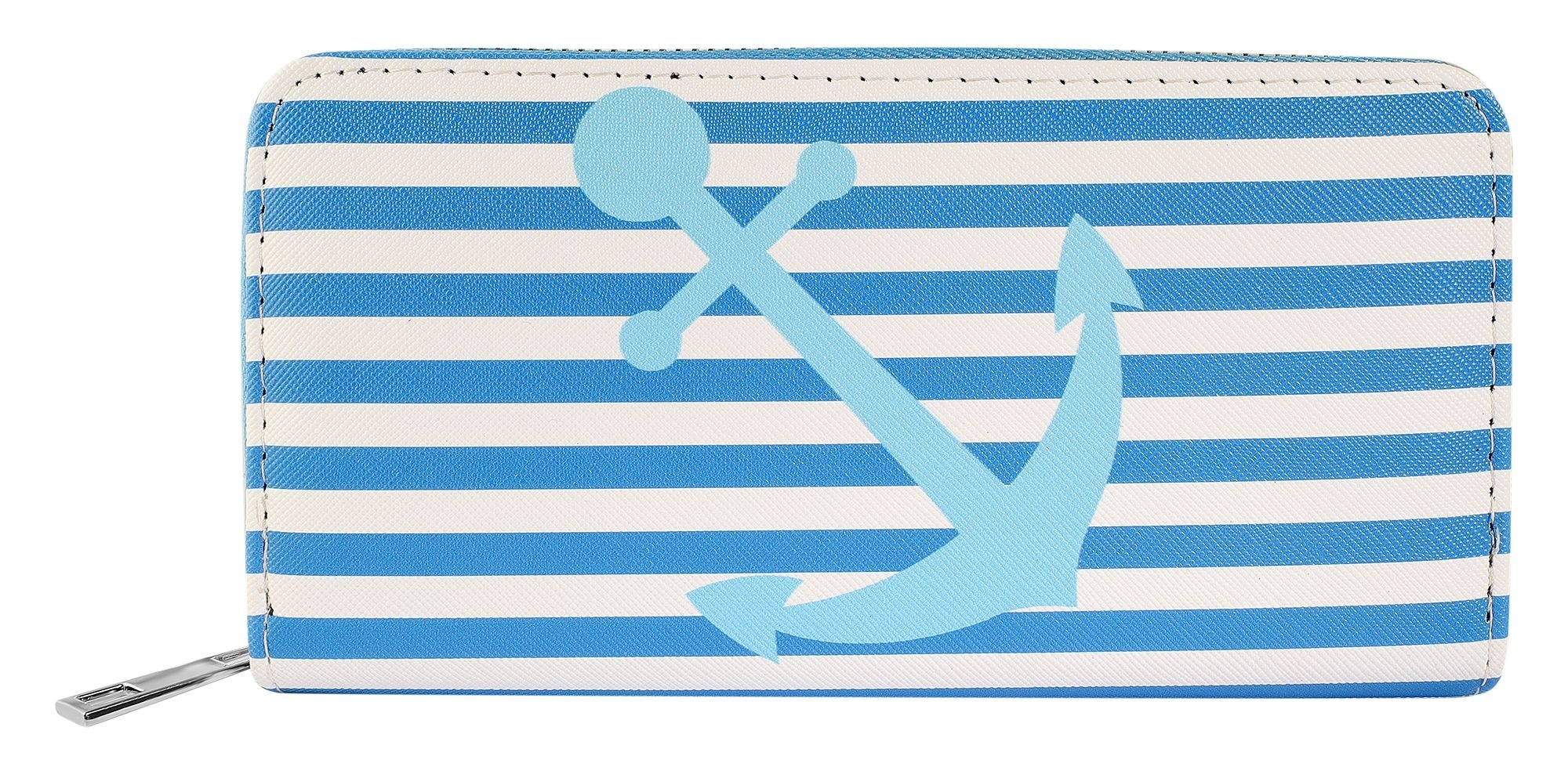 Cham Cham portemonnee van kunstleer in liggend formaat, 4 stuks/verpakking