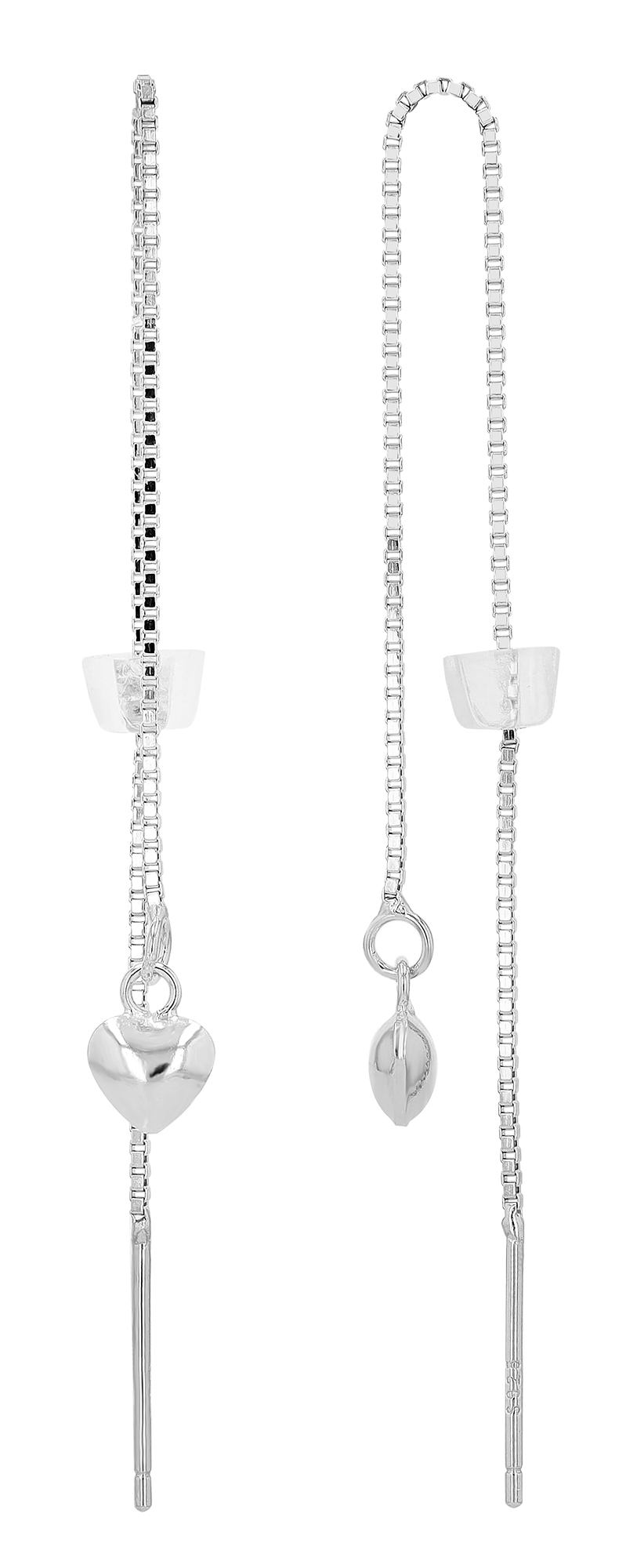 "Mirana" 925/- Echt Silber Ohrhänger silberfarbig rhodiniert