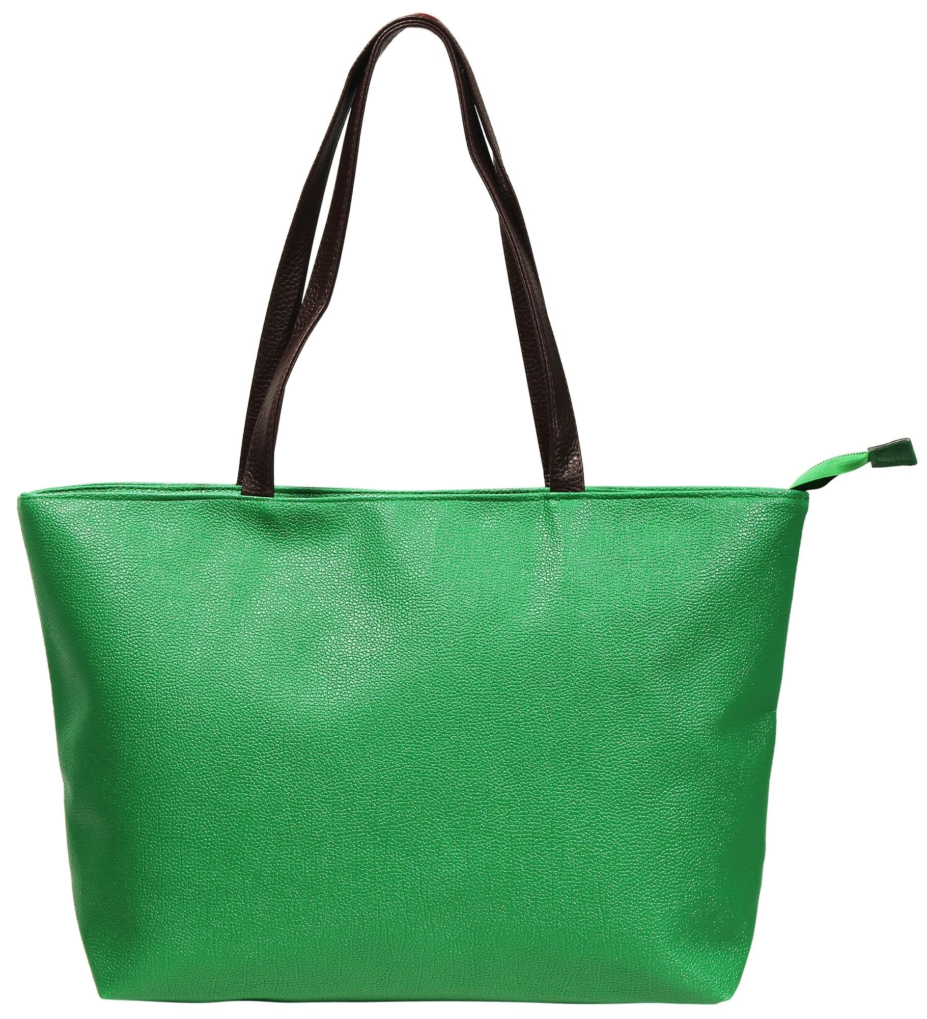 Damestas "Alyan" van imitatieleer, groen