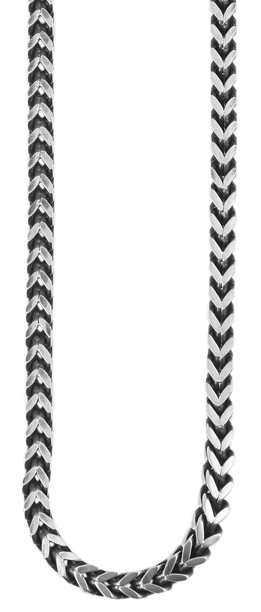 Akzent Edelstahl Unisex Panzerkette, Stärke: 4 mm, Länge 43cm