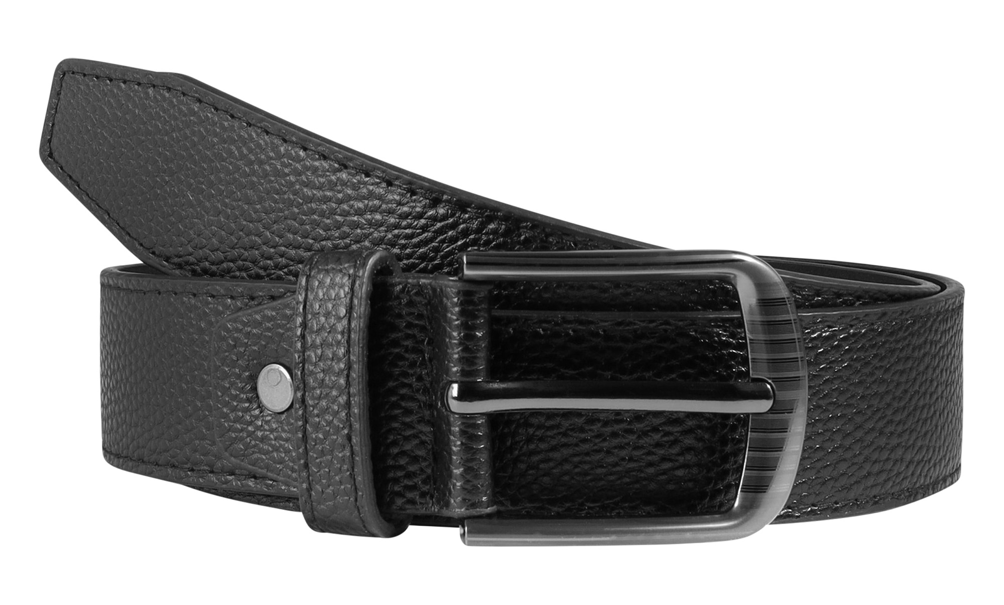 Gürtel aus Lederimitat, VE12, 1x Gr. 90 cm, 2x Gr. 100 cm, 3x 110 cm, 3x 120 cm, 3x 130 cm, schwarz