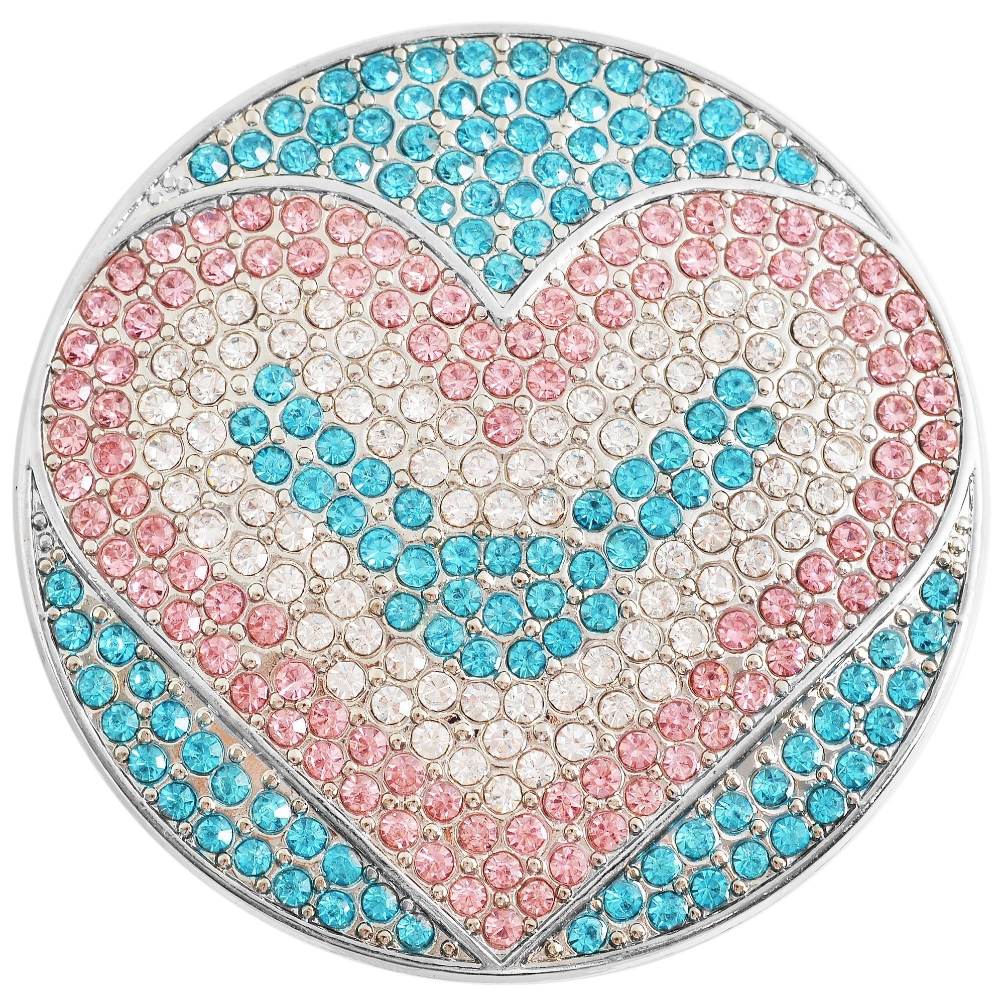 Magnetische broche met similisteen