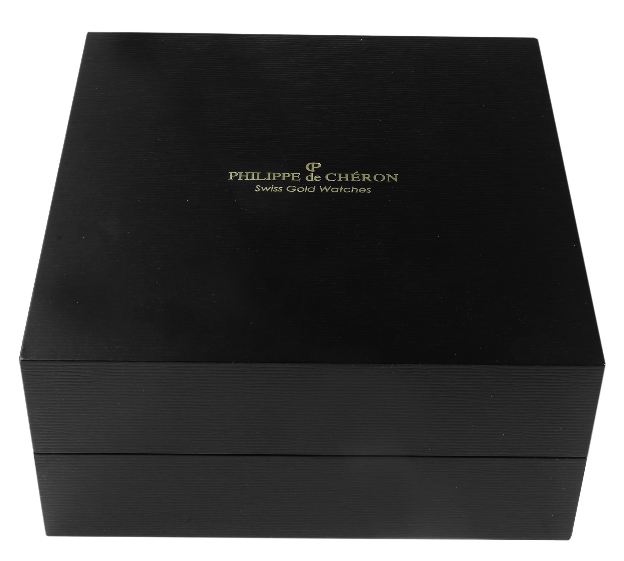 Philippe de Chéron horlogedoos, zwart