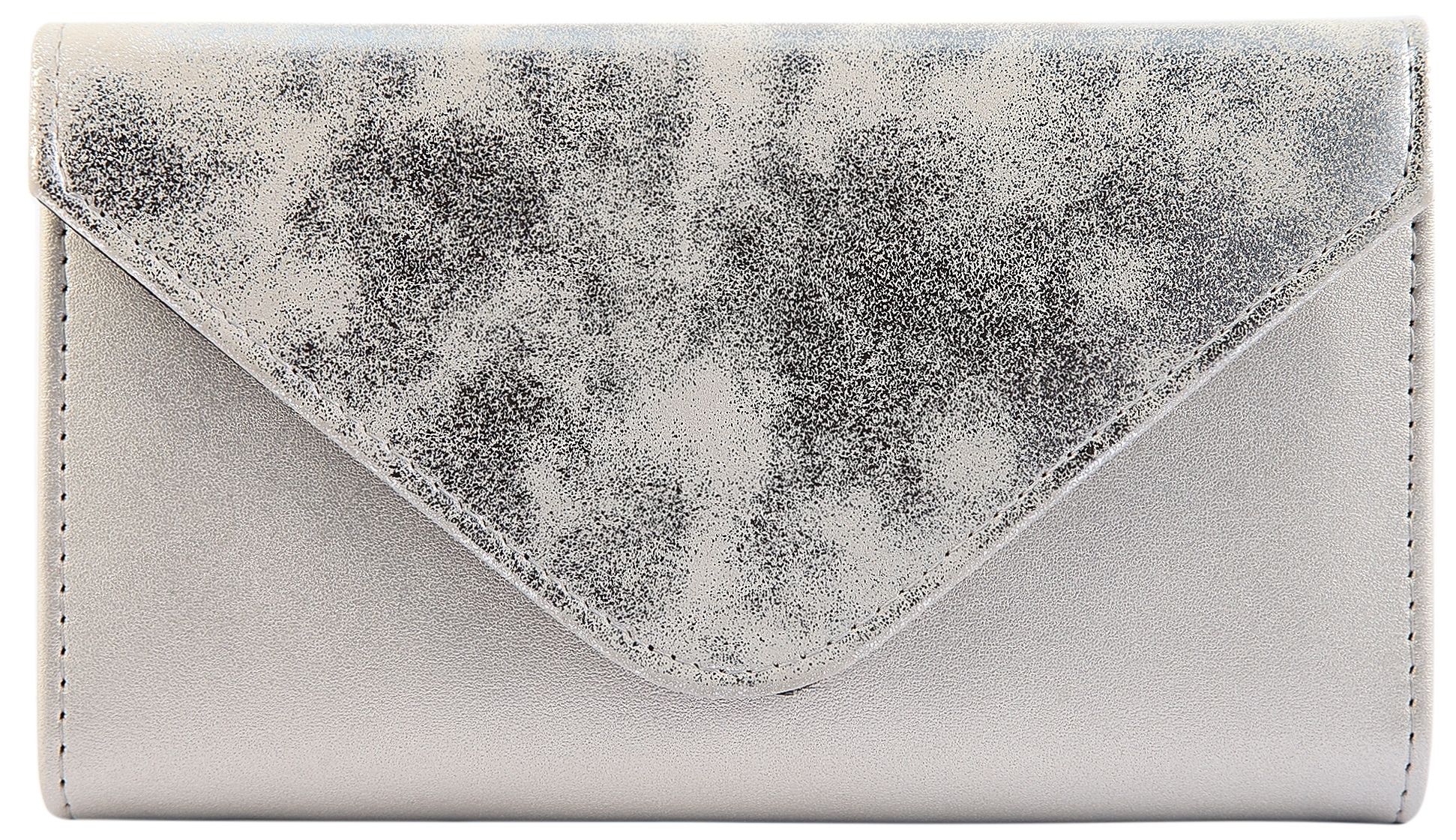 Cham Cham dames portemonnee van kunstleer in grijs