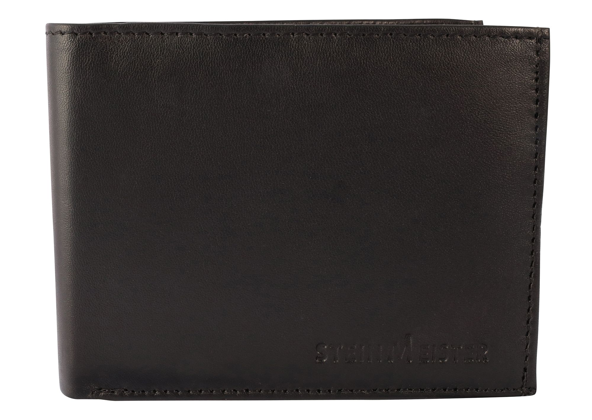 SteinMeister Herren Geldbörse aus Echtleder. Format 12 x 9 cm.