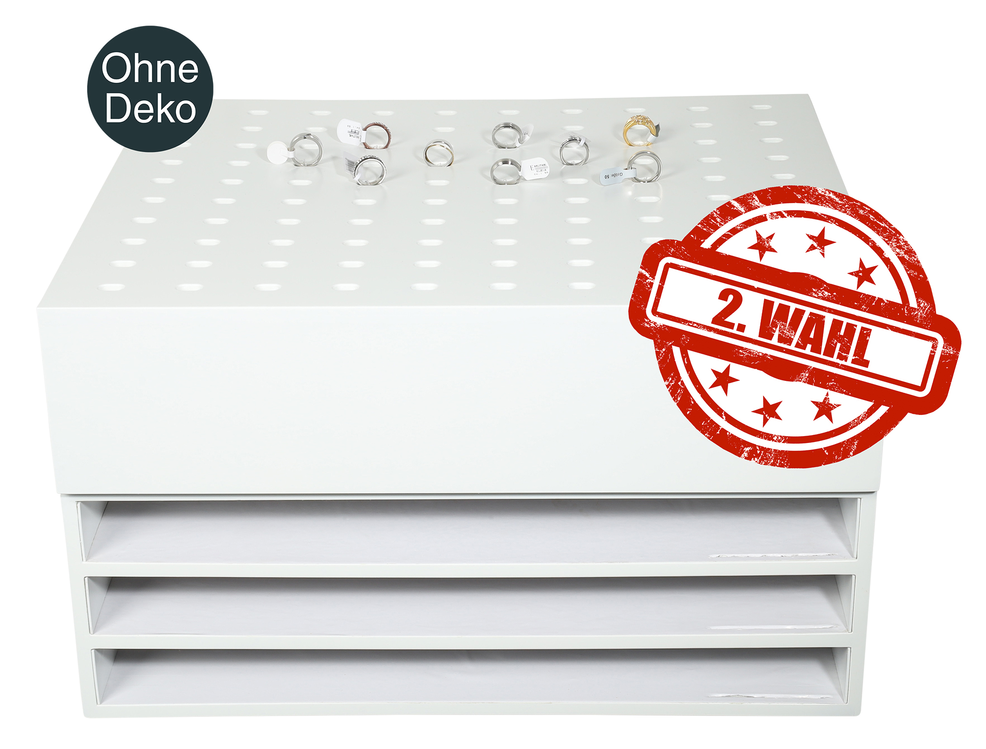 Cham Cham sieradendisplay, wit