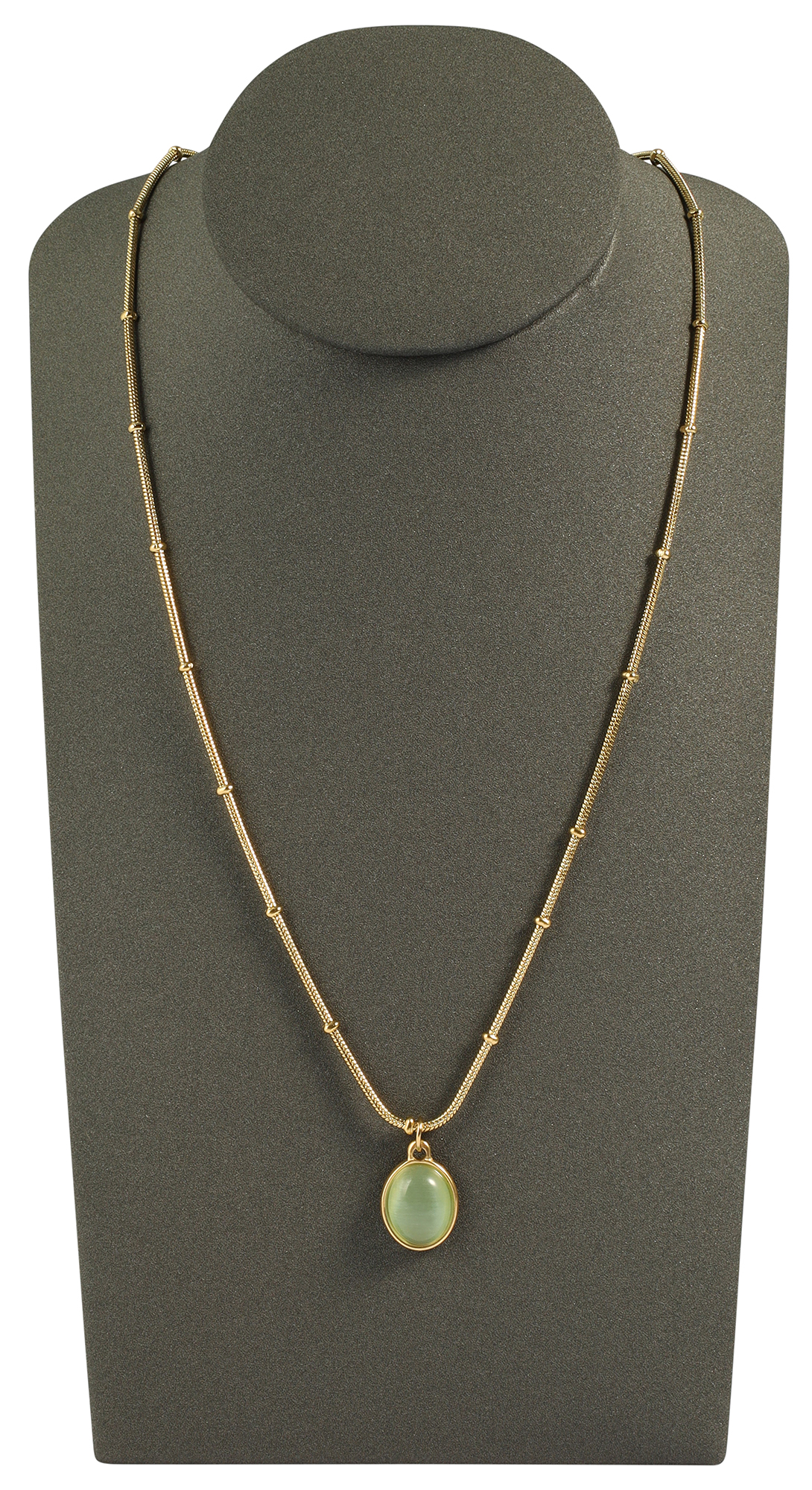 Etalage buste, 2 stuks, grijs