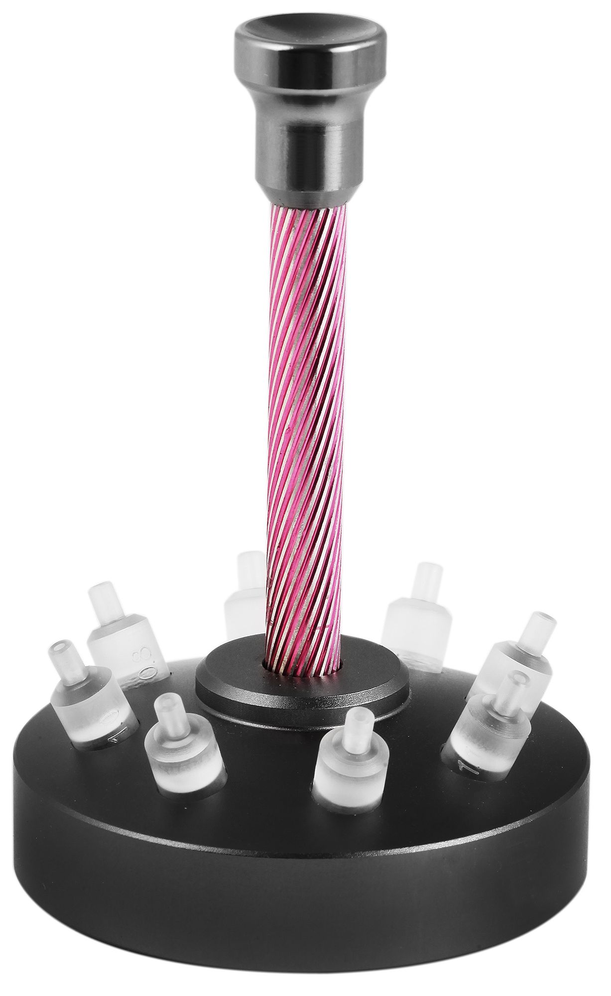 Aanwijshulpstuk met acht hulpstukken van verschillende grootte